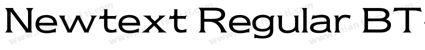 Newtext Regular BT字体转换